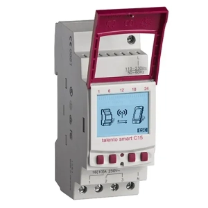 Grasslin schakelklok digitaal 1-kanaal 110-230V smart C15 (G43.03.0001.1)