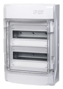 F-Tronic verdeelkast waterdicht opbouw 24modules 465x310mm IP65
