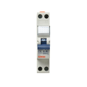 Gewiss installatieautomaat 1-polig+nul 16A C-kar (GW90227)