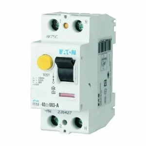 Eaton aardlekschakelaar 2-polig 40A 30mA type A (274040)