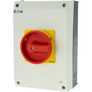 Eaton werkschakelaar 3-polig+nul 63A IP65 (P3-63/I4/SVB/N)