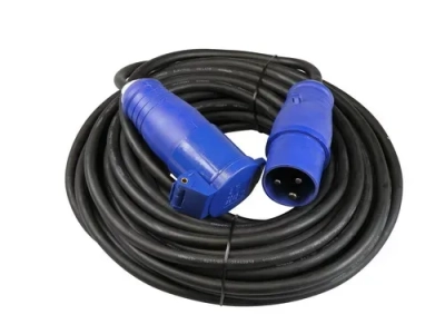 CEE 3-polige verlengkabel 230V IP44 20m