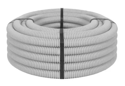 Flexibele buis 16mm grijs per rol 100 meter