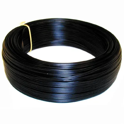 Huishoudsnoer 2x1.5mm2 zwart per rol 100 meter