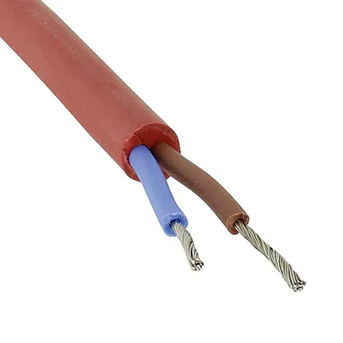 Siliconenkabel SiHF 2x1mm² per rol 100 meter