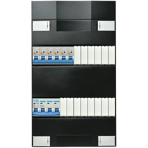 Gacia Schneider Electric 3-fase groepenkast 6 aardlekautomaten