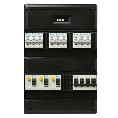 Eaton groepenkast 3-fase 9 groepen