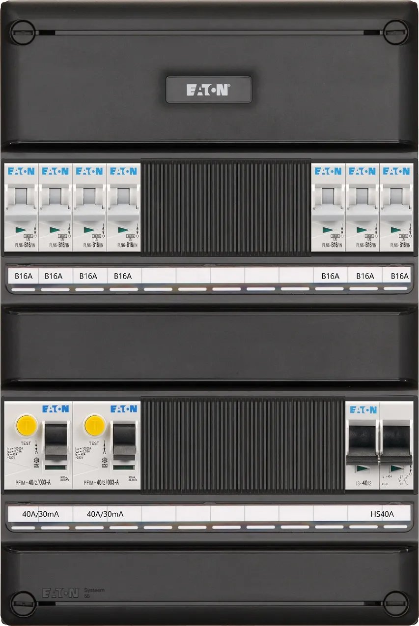 Eaton groepenkast 1-fase 7 groepen (ZBE61F)