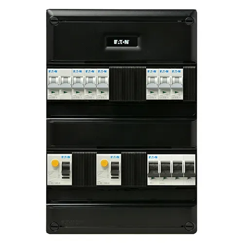 Eaton 3-fase groepenkast 6 groepen + fornuisgroep