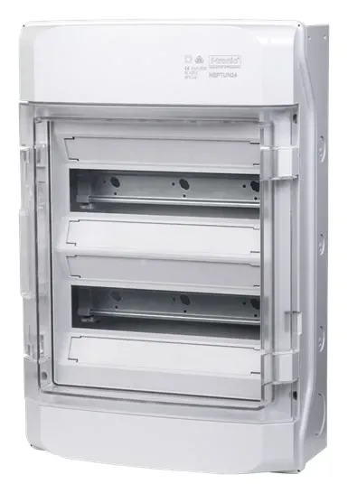 F-Tronic verdeelkast waterdicht opbouw 24modules 465x310mm IP65