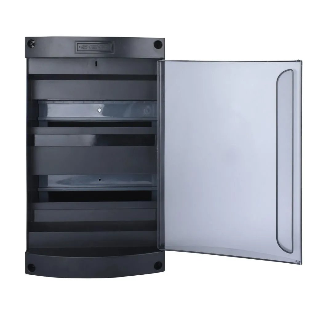 SEP Livion groepenkast leeg 1-rij 12 modulen IP30 220x375mm