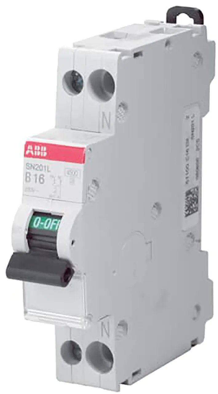 ABB installatieautomaat 1P+N C40 40A 4,5-6kA (SN201 L-C40 2CSS245101R0404)
