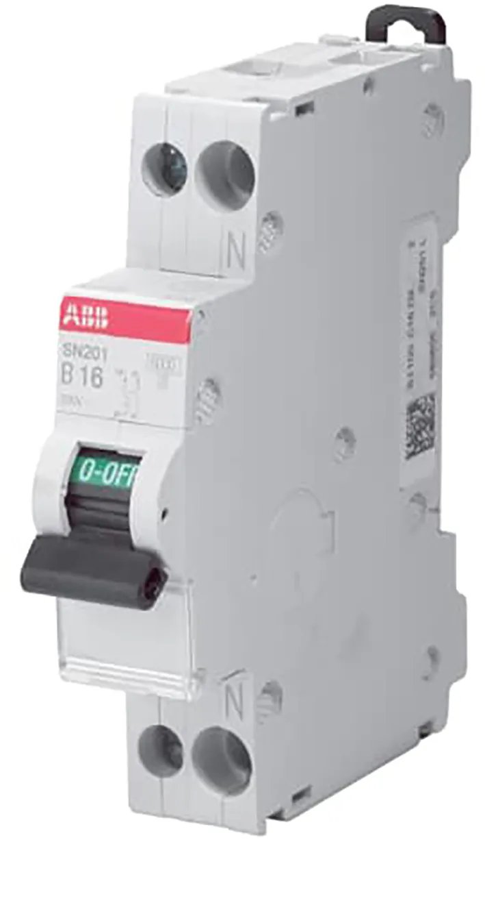 ABB installatieautomaat 1P+N C20 20A 6-10kA (SN201-C20 2CSS255101R0204)
