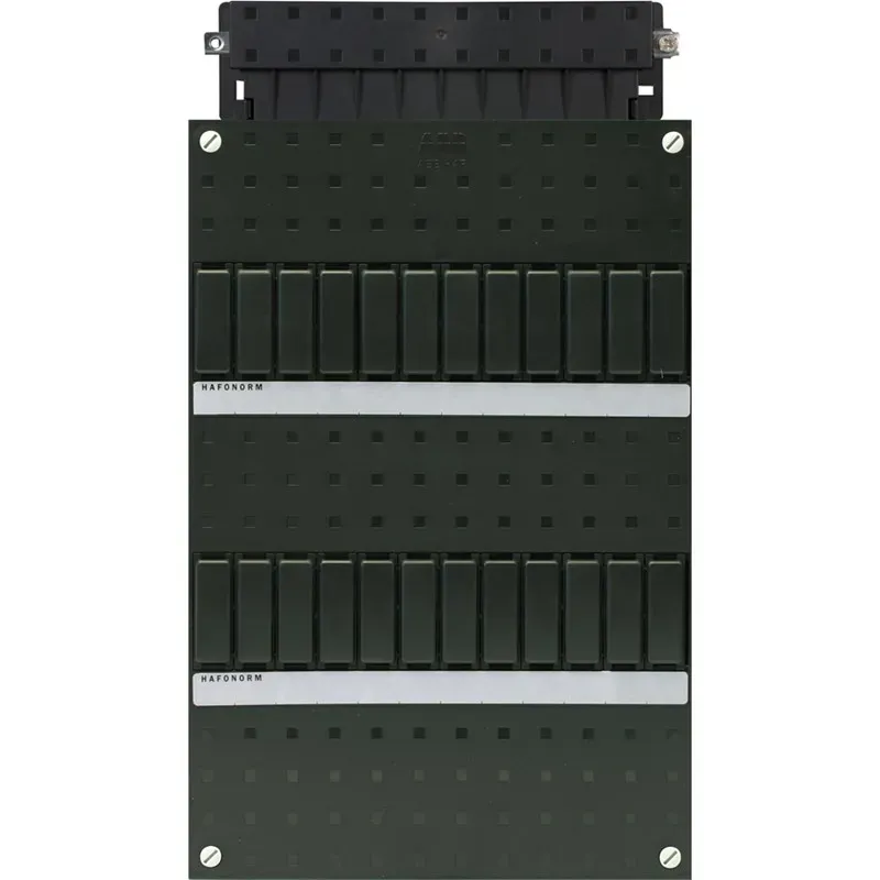 ABB HAF Hafonorm groepenkast leeg 2-rijen 24 modulen met DIN-rail 220x330mm (HLD33)
