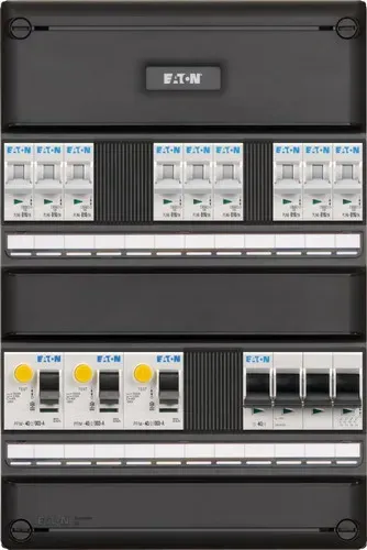 Eaton groepenkast 3-fase 9 groepen (Systeem 55)