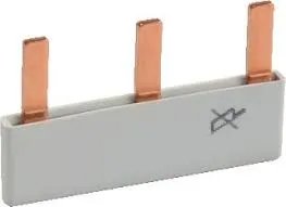 Eaton kamrail 18mm 3-pins vlak geïsoleerd - 6042811