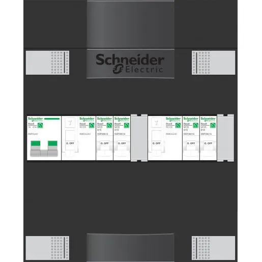 Schneider Electric 1-fase groepenkast 4 groepen