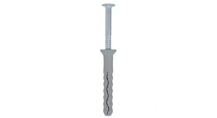 Nylon Slagplug 6x60 per 100 stuks
