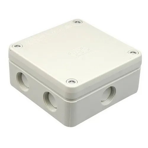 OBO kabeldoos 110x110x50 met 3 wartels Pg16 IP67