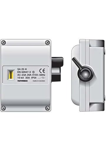 Norwesco SA425 Werkschakelaar 4-polig 25A 415V IP54